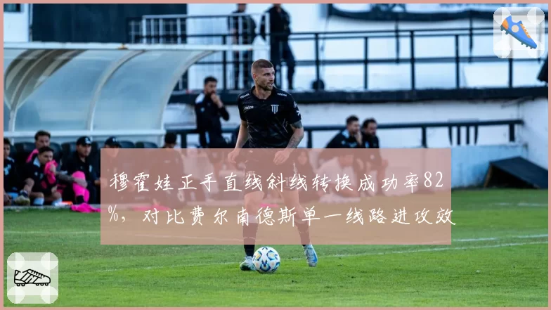 穆霍娃正手直线斜线转换成功率82%，对比费尔南德斯单一线路进攻效率优劣明显